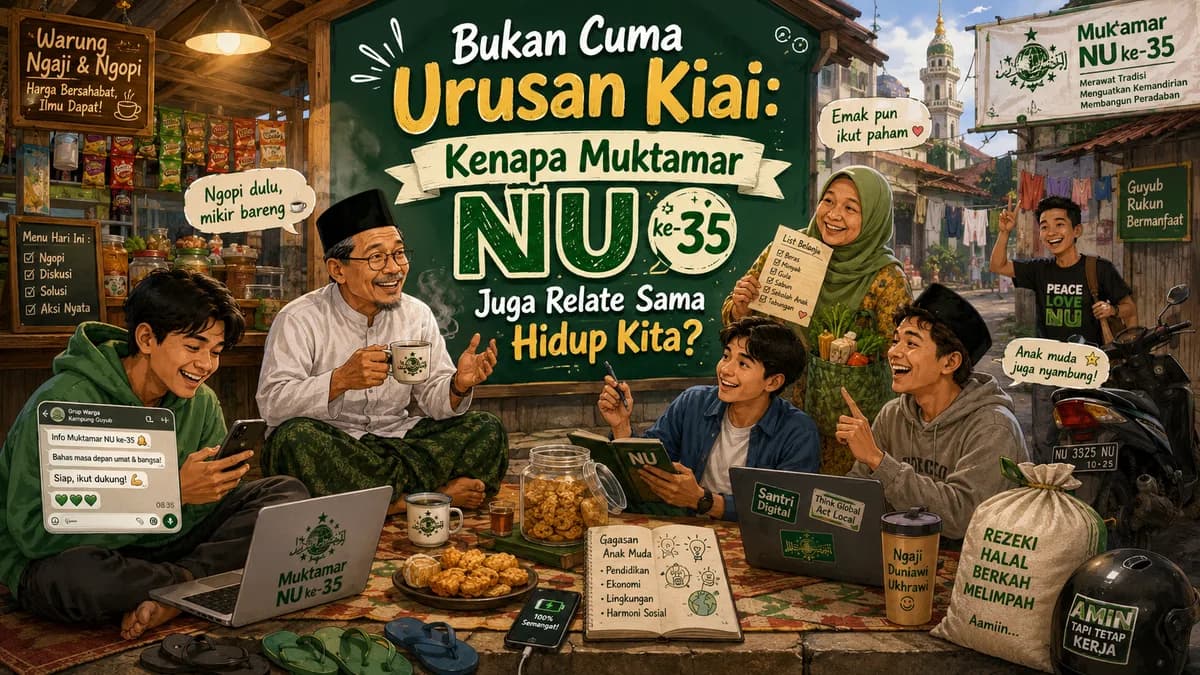 Bukan Cuma Urusan Kiai: Kenapa Muktamar NU ke-35 Juga Relate Sama Hidup Kita?