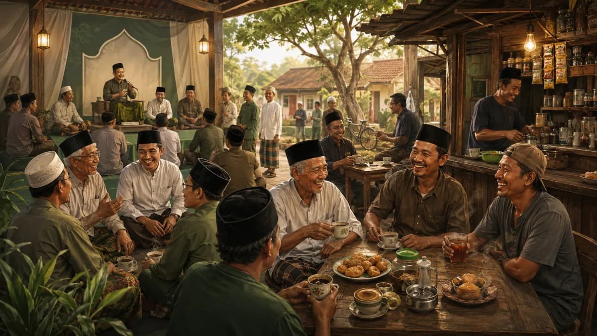 Dari Arena Muktamar ke-35 ke Meja Warkop: Kenapa Spirit Adhem-nya Bikin Urip Lebih Ringan?