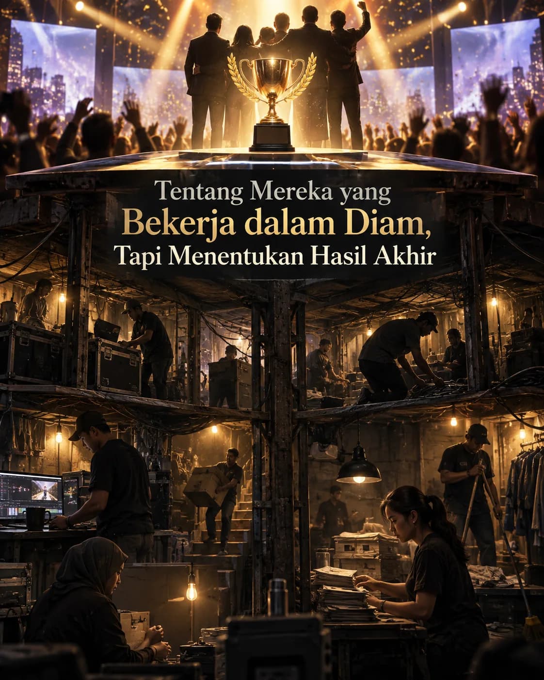 Tentang Mereka yang Bekerja dalam Diam, Tapi Menentukan Hasil Akhir