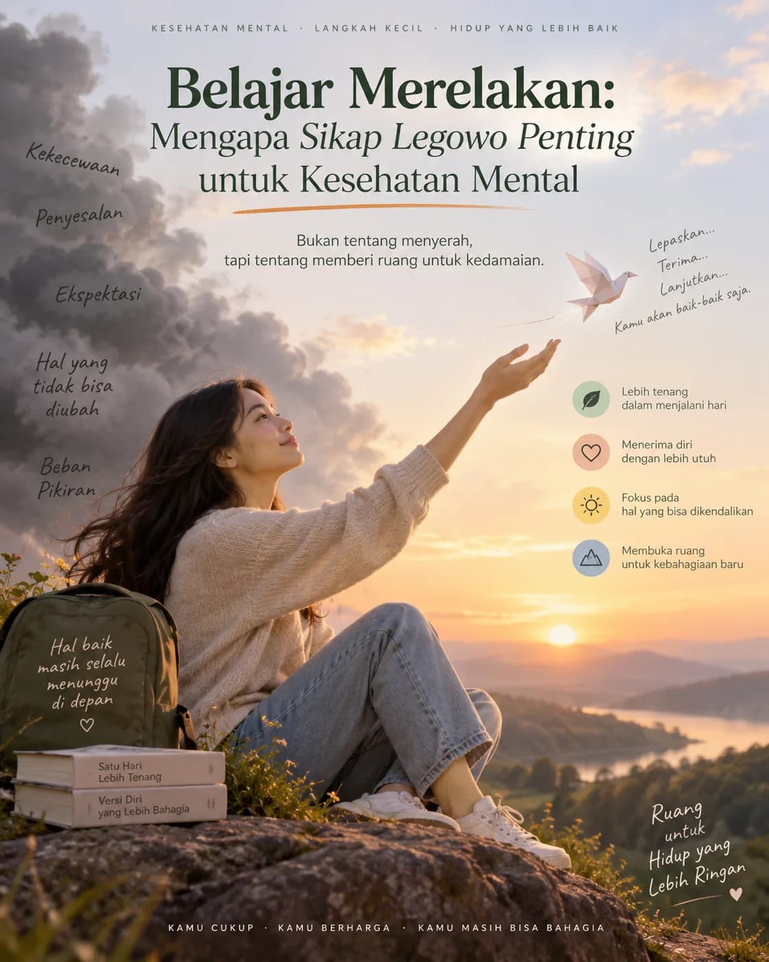 Belajar Merelakan: Mengapa Sikap Legowo Penting untuk Kesehatan Mental