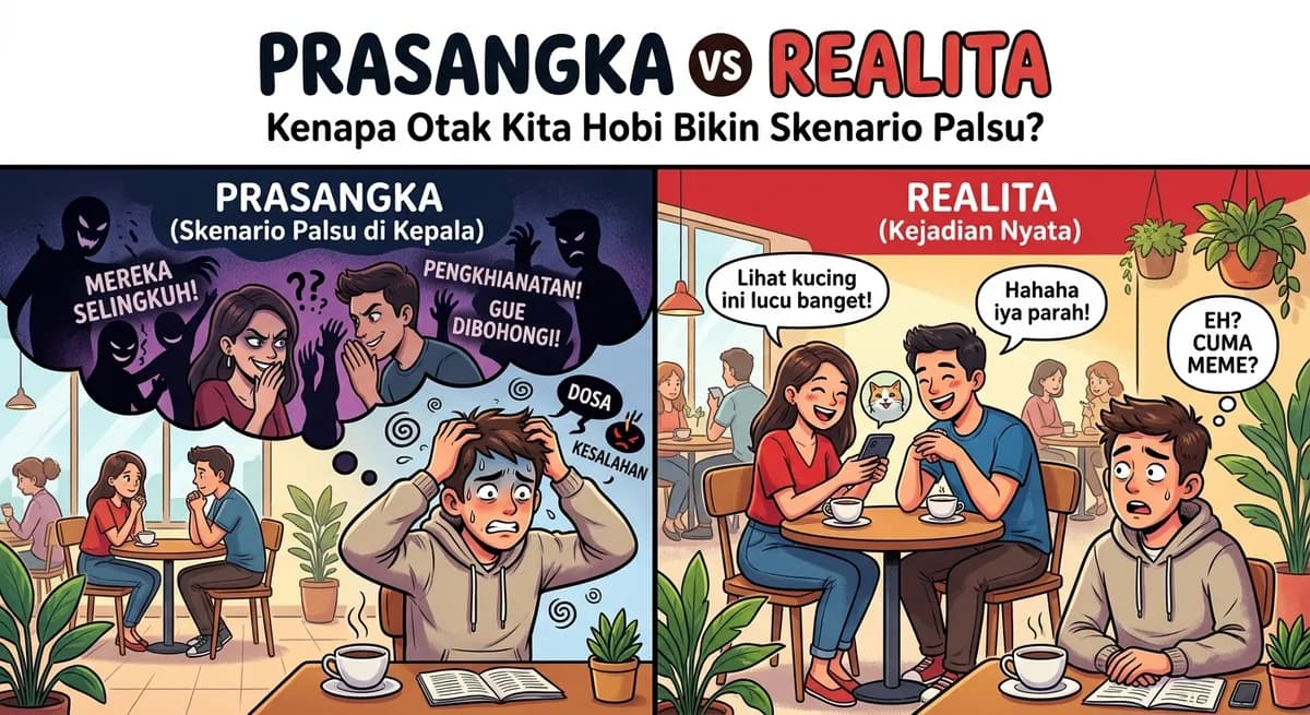 Prasangka vs Realita: Kenapa Otak Kita Hobi Bikin Skenario Palsu?