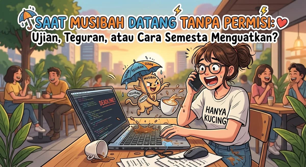 Saat Musibah Datang Tanpa Permisi: Ujian, Teguran, atau Cara Semesta Menguatkan?