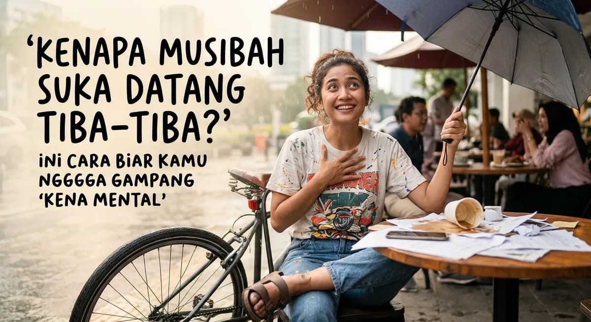 Kenapa Musibah Suka Datang Tiba-tiba? Ini Cara Biar Kamu Nggak Gampang 'Kena Mental'