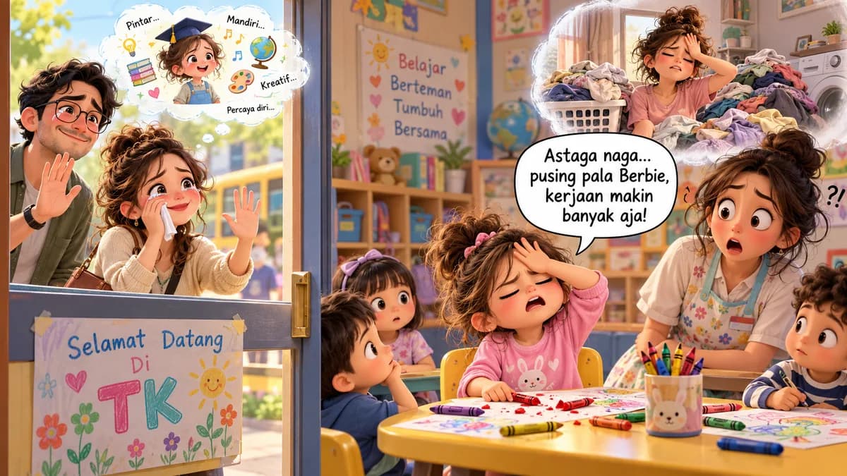 Sebelum Masuk Kelas, Anak Sudah Meniru Siapa di Rumah?