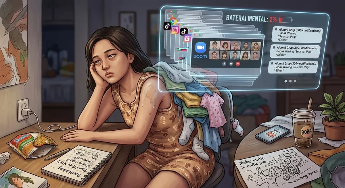 Lelah Itu Manusiawi: Cara Tetap Bertahan di Tengah Kepenatan Hidup Sehari-Hari